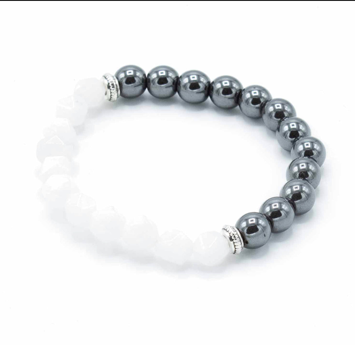 Magnetic rock Quartz bracelet