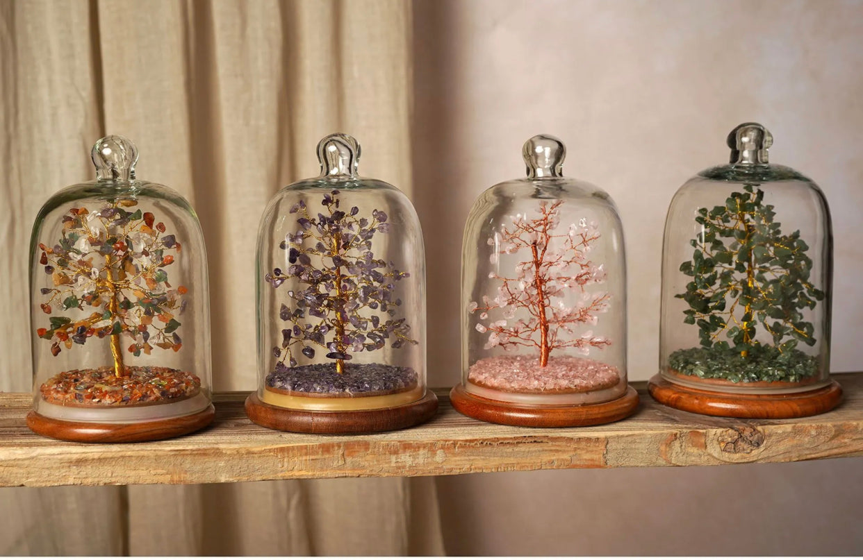 LARGE SERENITY GEMSTONE DOME TREE 200 BEADS