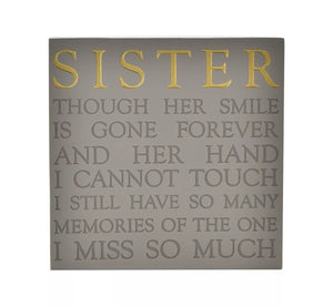 Memorial square plaques