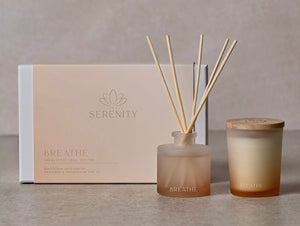 SERENITY BREATHE DIFFUSER & CANDLE SET