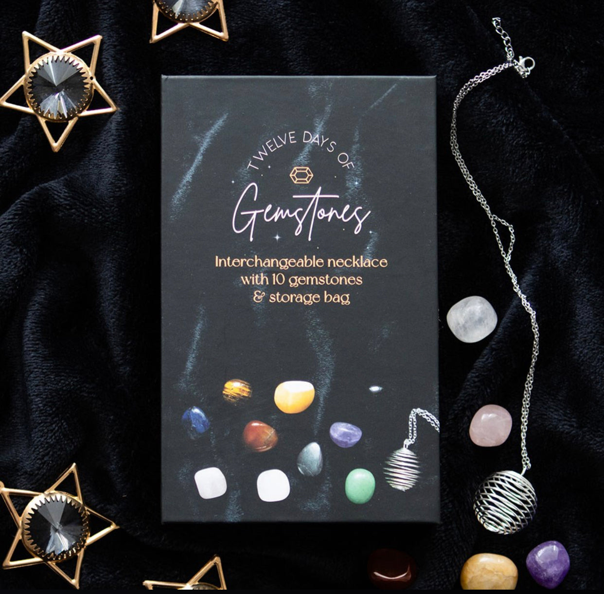 12-DAY CRYSTAL NECKLACE ADVENT CALENDAR