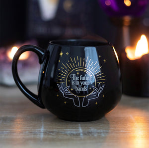 Fortune telling colour changing mug