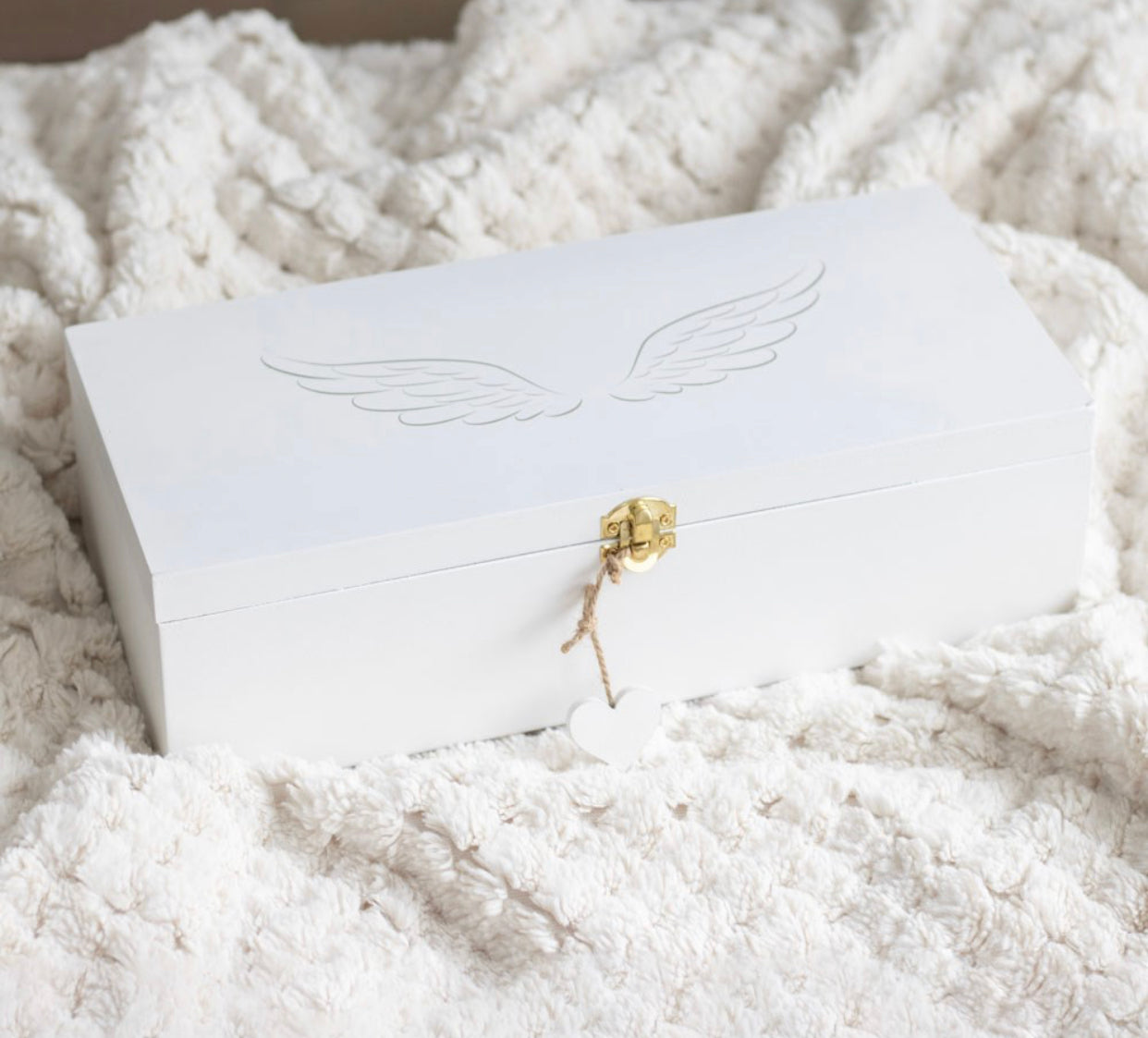 ANGEL WING MEMORY BOX