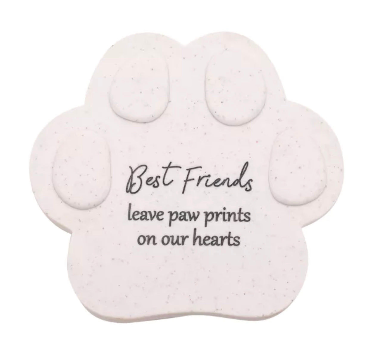 THOUGHTS OF YOU PET MEMORIAL PAW PLAQUE - LARGE