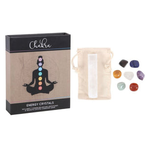 CHAKRA ENERGY CRYSTAL GIFT SET