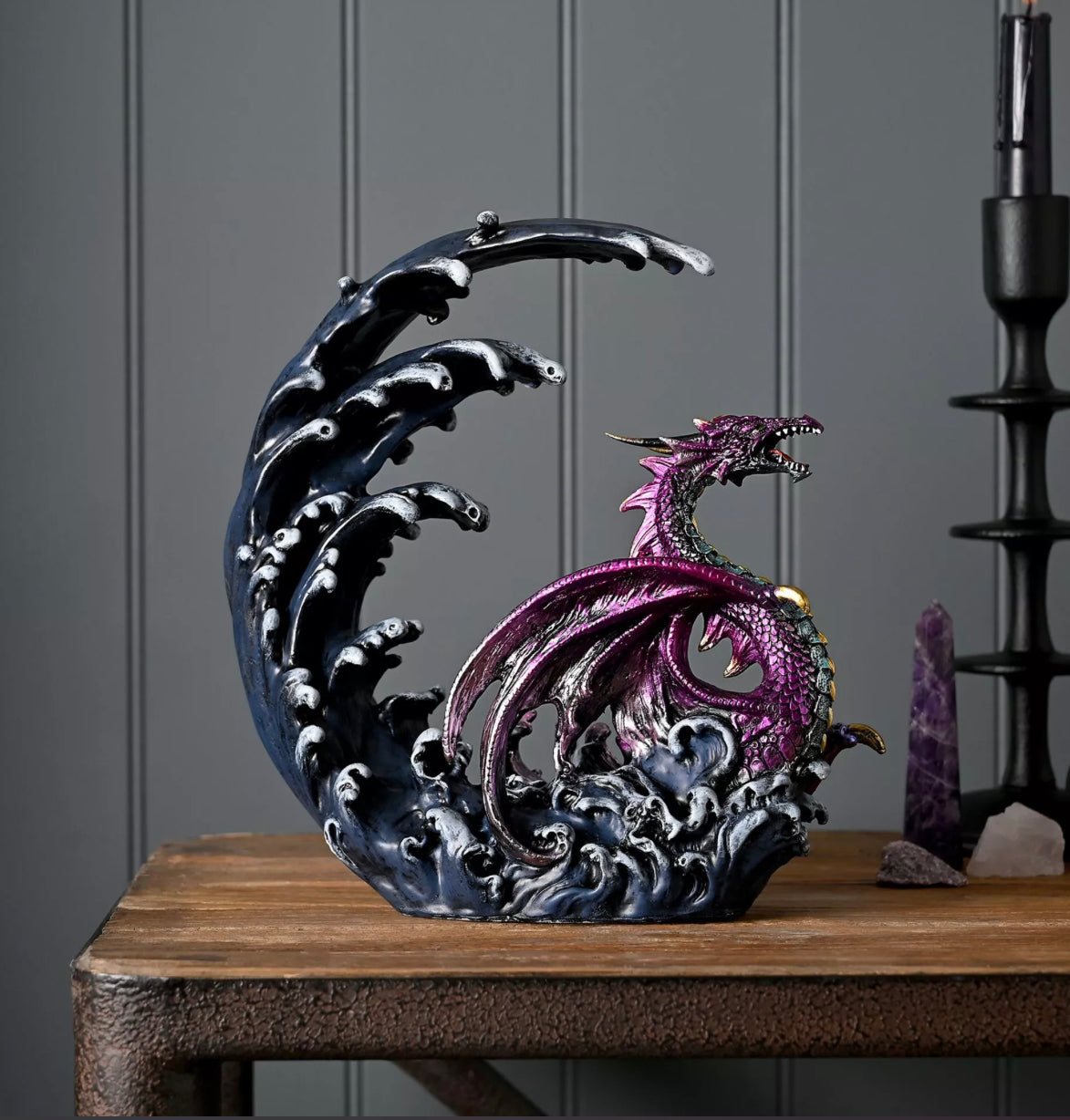 JULIANA MYSTIC LEGENDS PURPLE DRAGON IN WAVE