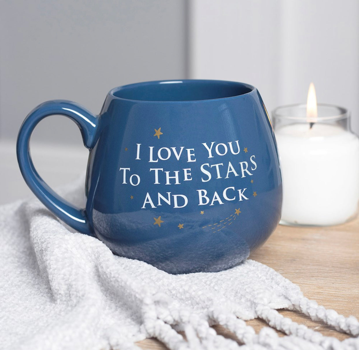 Love you to the stars and back mug