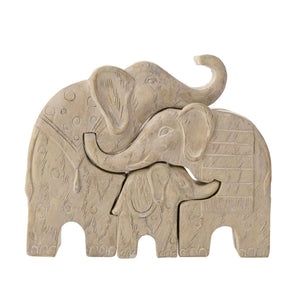 NATURECRAFT FITTING FAMILY OF ELEPHANTS