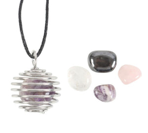 BUILD YOUR OWN CRYSTAL NECKLACE KIT