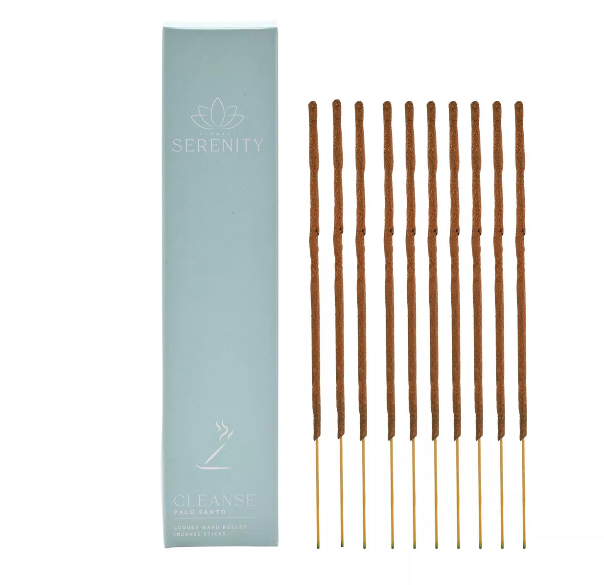 **MULTI 12** SERENITY CLEANSE 10 INCENSE STICKS - PALO SANTO