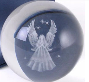 Guardian Angel Glass Sphere
