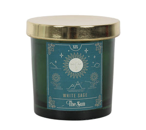 THE SUN WHITE SAGE TAROT CANDLE