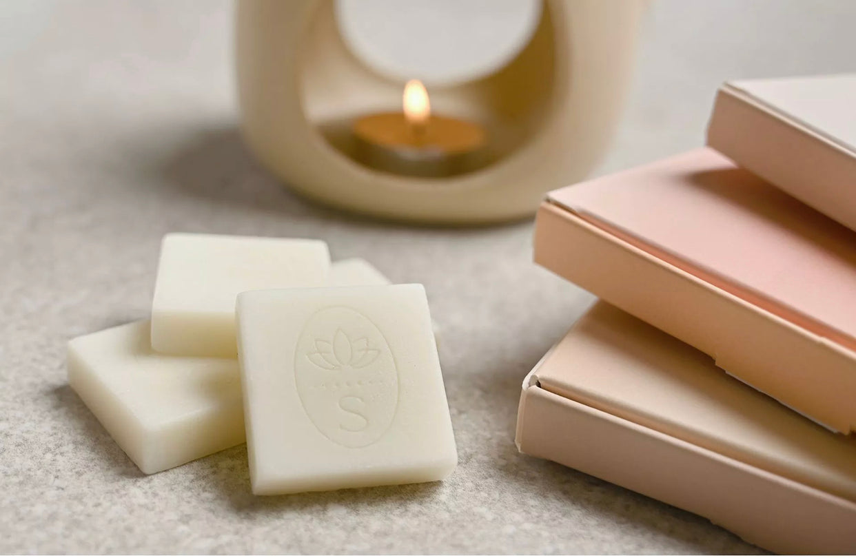 SERENITY BREATHE SET OF 9 WAX MELTS EUCALYPTUS SAGE & VETIVER