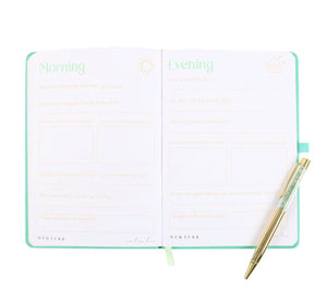 A5 WELLNESS JOURNAL WITH AVENTURINE PEN