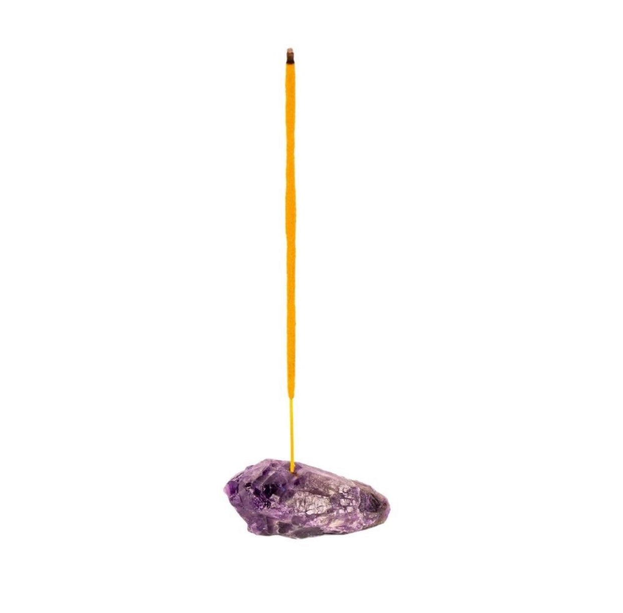 Amethyst incense holder