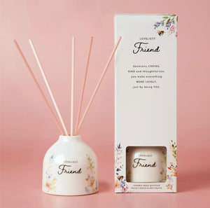 THE COTTAGE GARDEN CERAMIC REED DIFFUSER