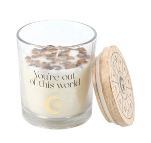 VANILLA STARDUST CRYSTAL CHIP CANDLE