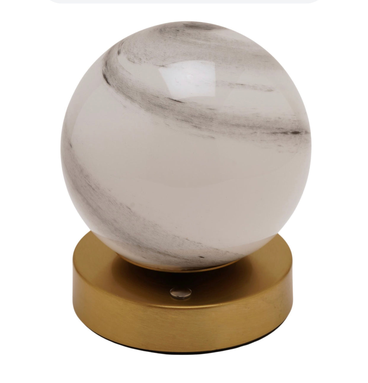 Glass ball Planet style lamp