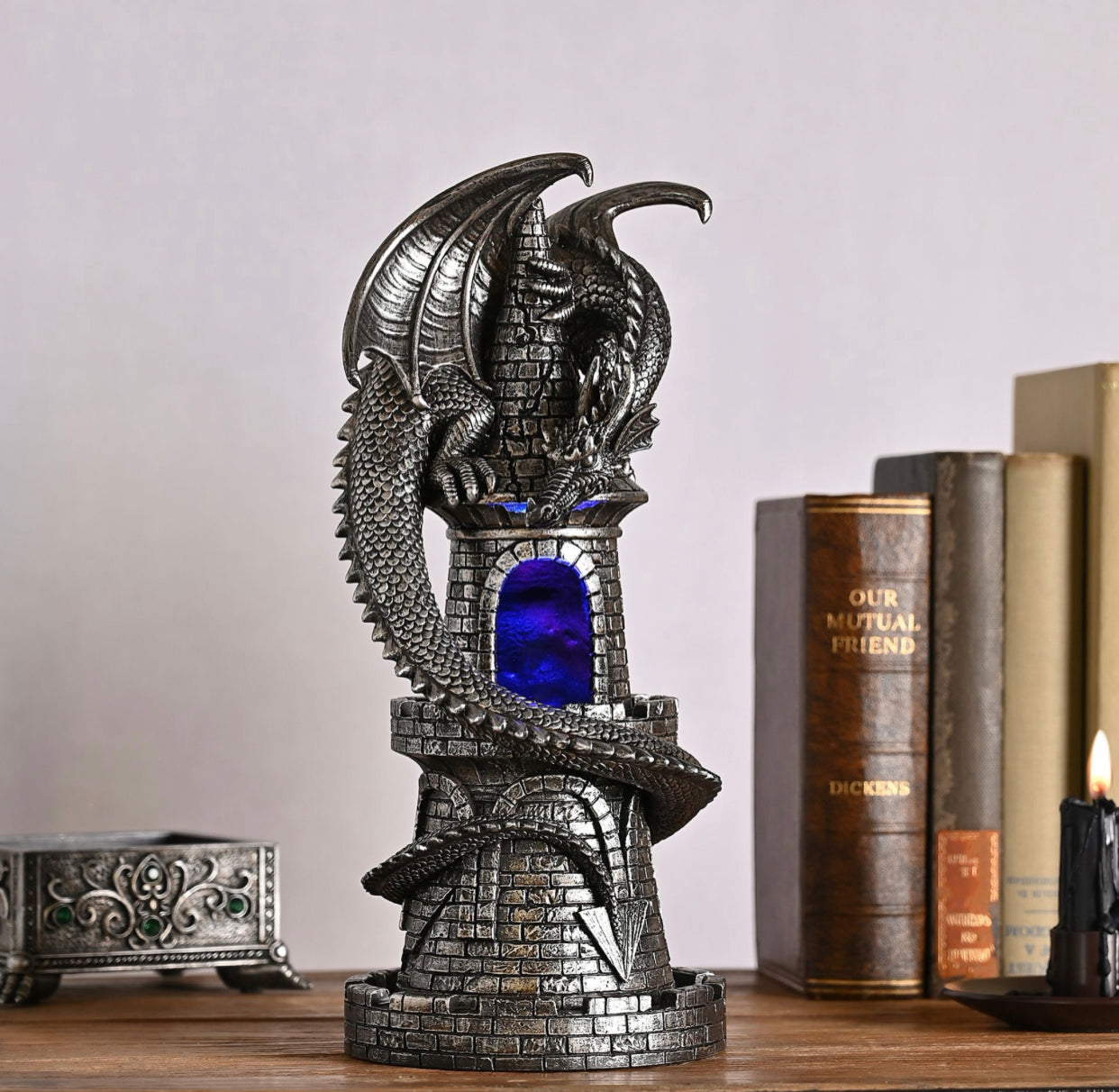 JULIANA MYSTIC LEGENDS DRAGON TOWER LAMP