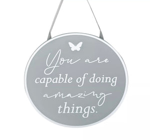REFLECTIONS PLAQUE