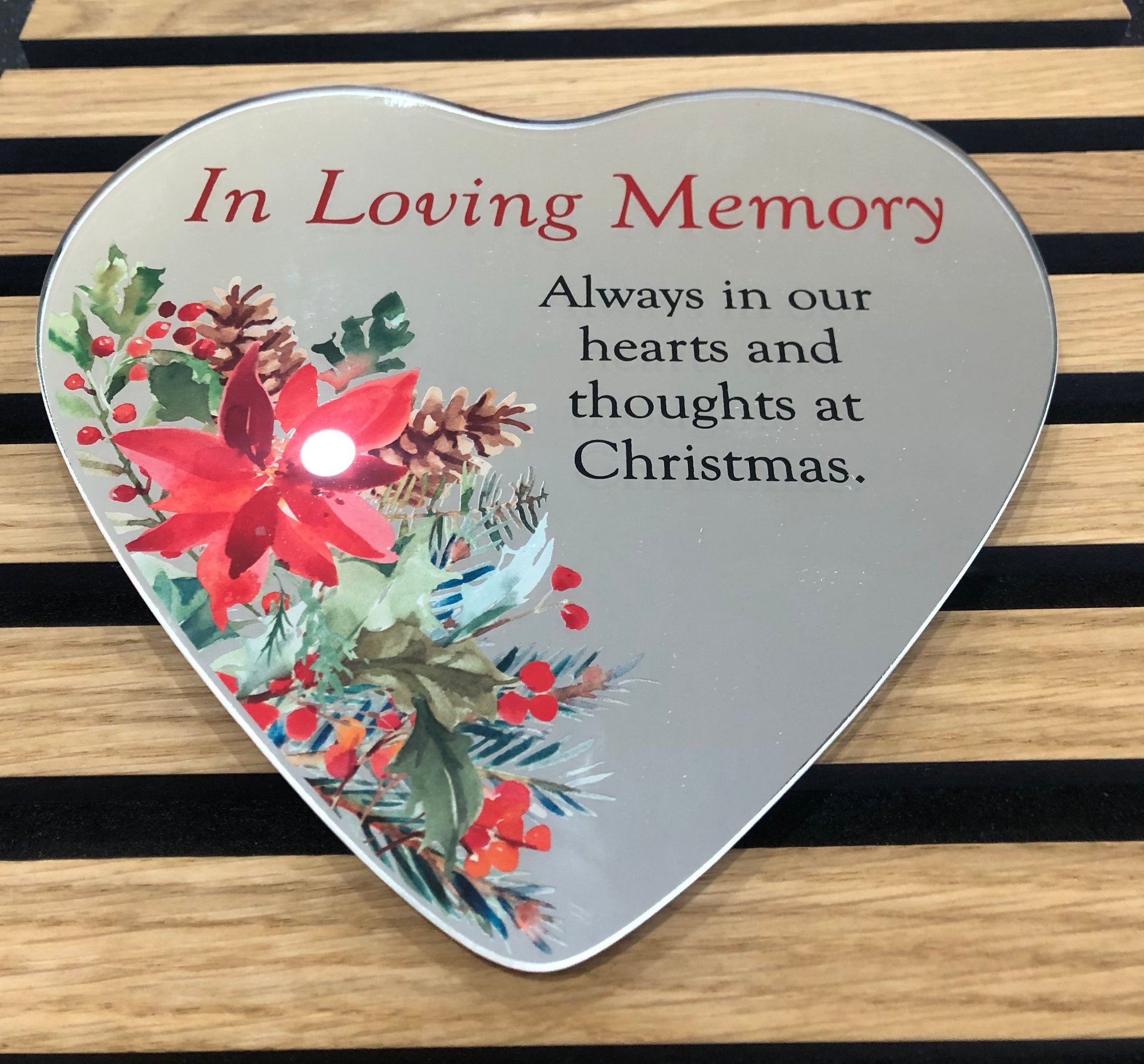 CHRISTMAS PLAQUE - LOVING MEMORY