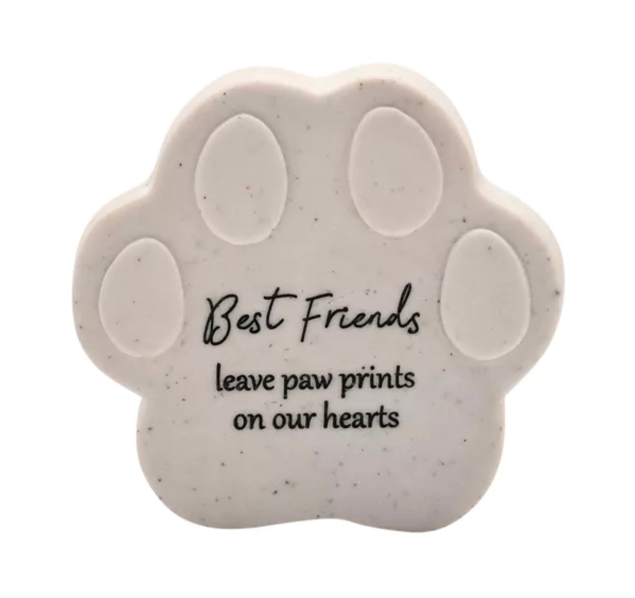 THOUGHTS OF YOU PET MEMORIAL PAW PLAQUE - SMALL