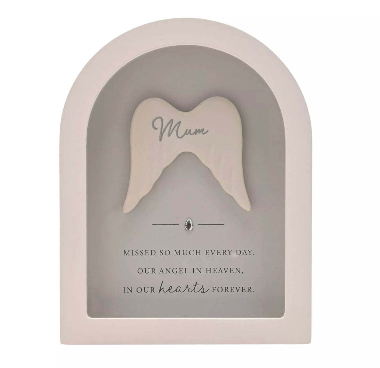 THOUGHTS OF YOU ARCHED FRAMED PLAQUE