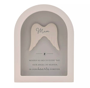 THOUGHTS OF YOU ARCHED FRAMED PLAQUE