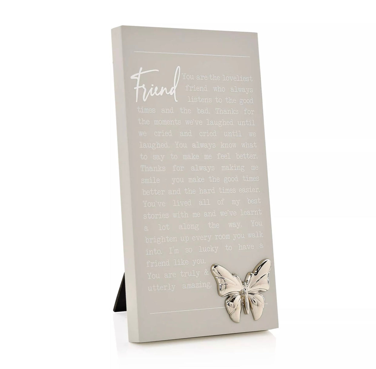 MOMENTS STANDING PLAQUE - FRIEND