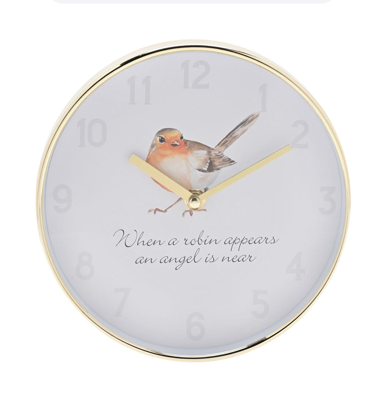 WALL CLOCK 20CM - ROBIN DESIGN