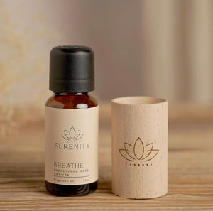 SERENITY BREATHE WOOD OIL DIFFUSER
