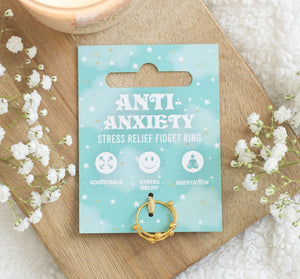 ANTI-ANXIETY BREATHING NECKLACE AND RING