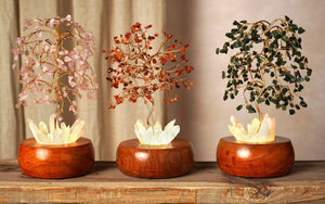 SERENITY QUARTZ LED GLOW TREES