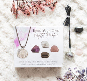 BUILD YOUR OWN CRYSTAL NECKLACE KIT