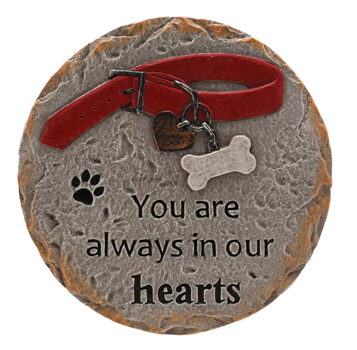 THOUGHTS OF YOU PET MEMORIAL STONE - ALWAYS IN OUR HEARTS