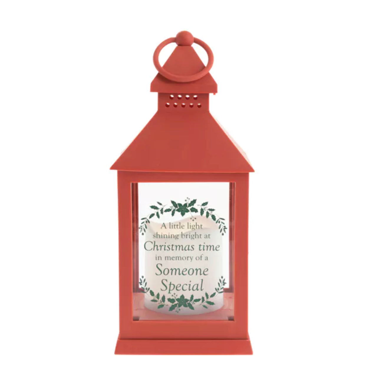 THOUGHTS OF YOU CHRISTMAS GRAVESIDE LANTERN - SPECIAL