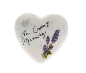 Small memorial hearts