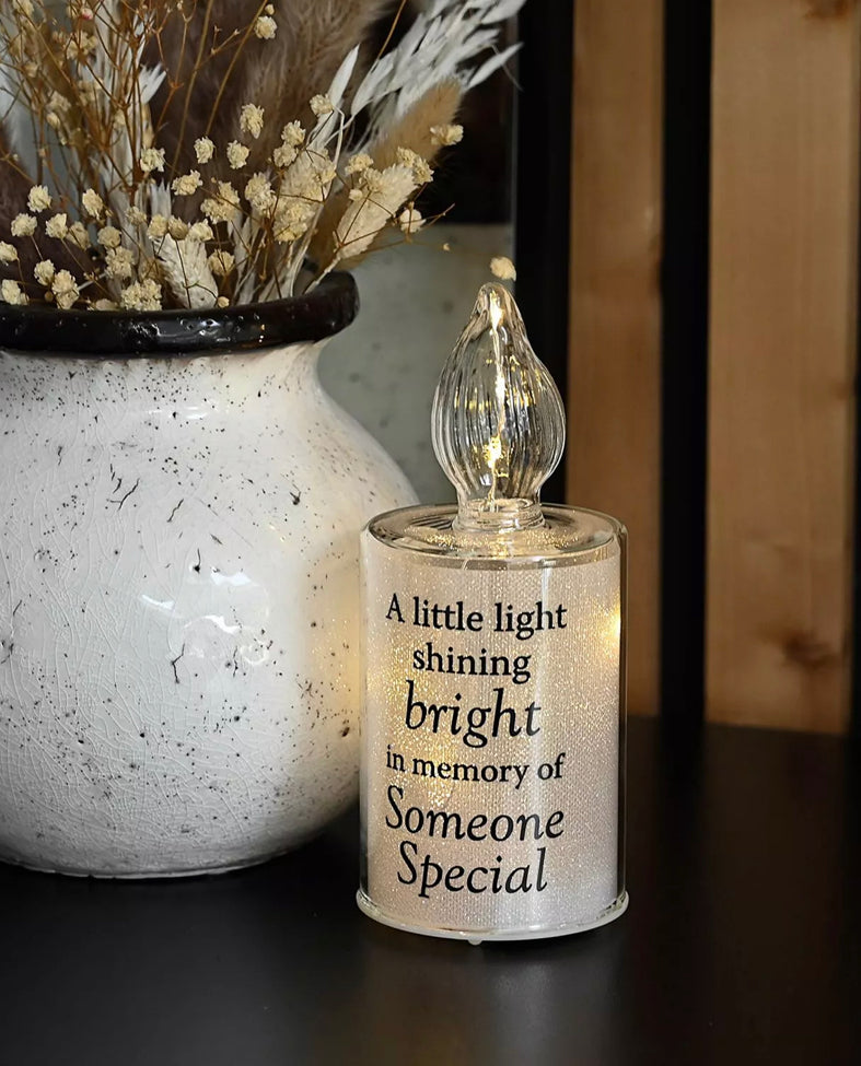 THOUGHTS OF YOU MEMORY CANDLE LIGHT - SOMEONE SPECIAL