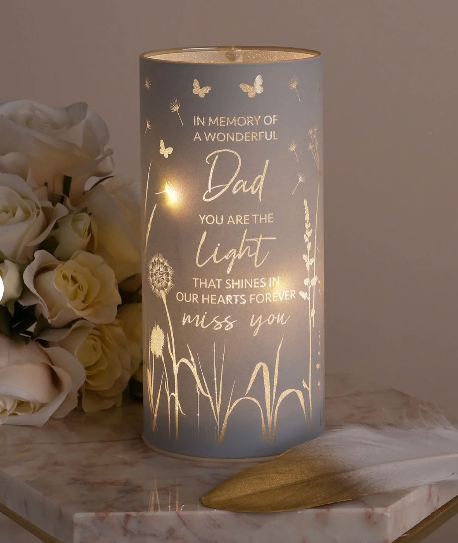 In loving memory tube light