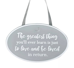 REFLECTIONS PLAQUE