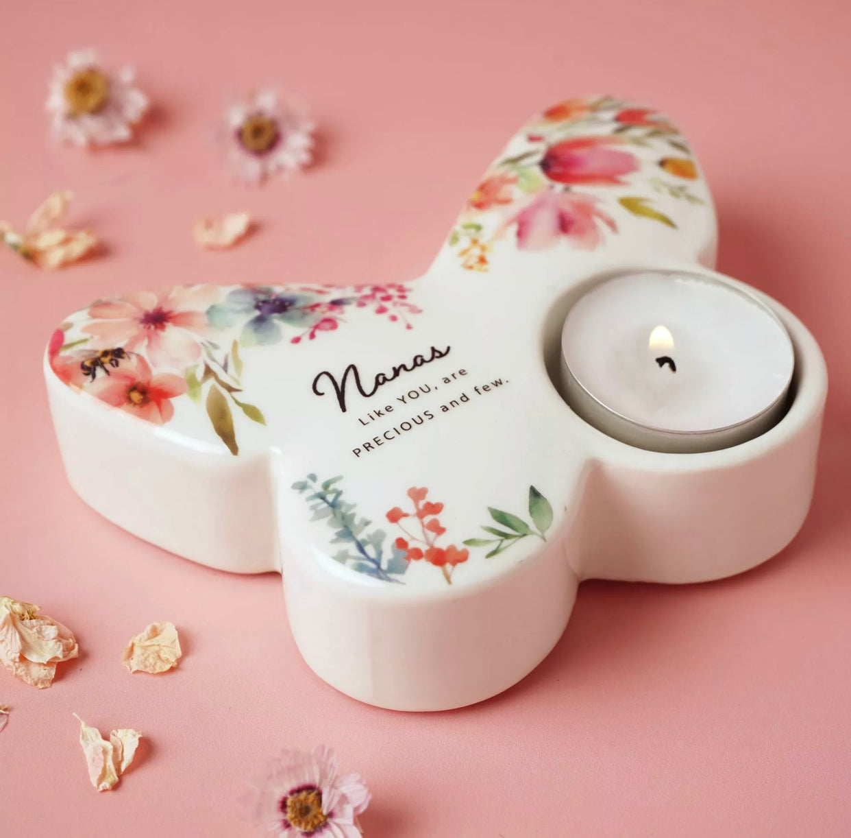 THE COTTAGE GARDEN BUTTERFLY TEALIGHT HOLDER - NANA