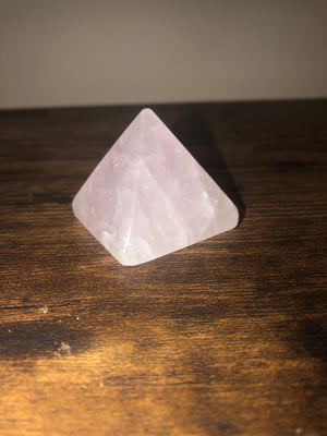 Rose Quartz pyramid