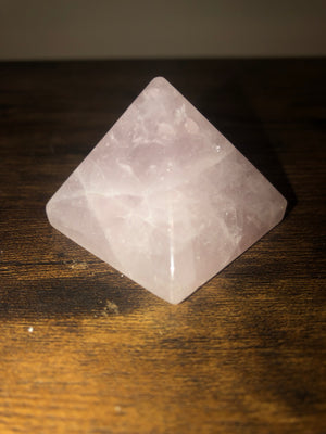 Rose Quartz pyramid