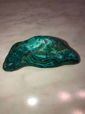 Malachite and chrysocolla