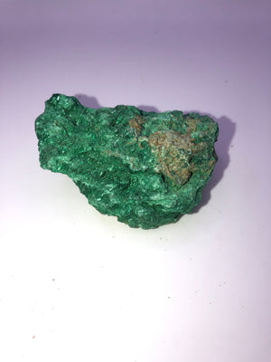 Raw malachite