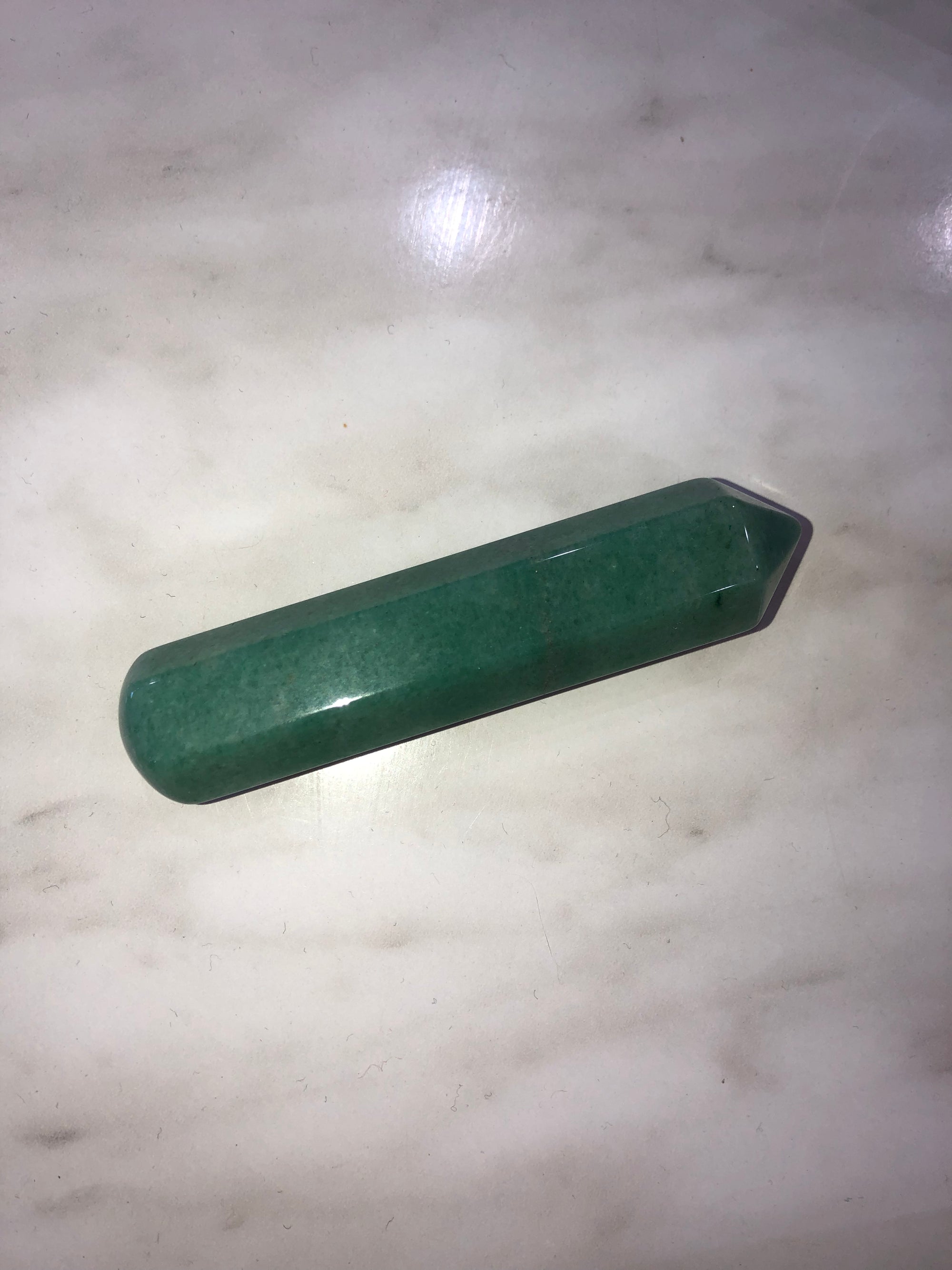 Green Adventurine wand large