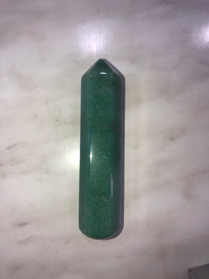 Green Adventurine wand large