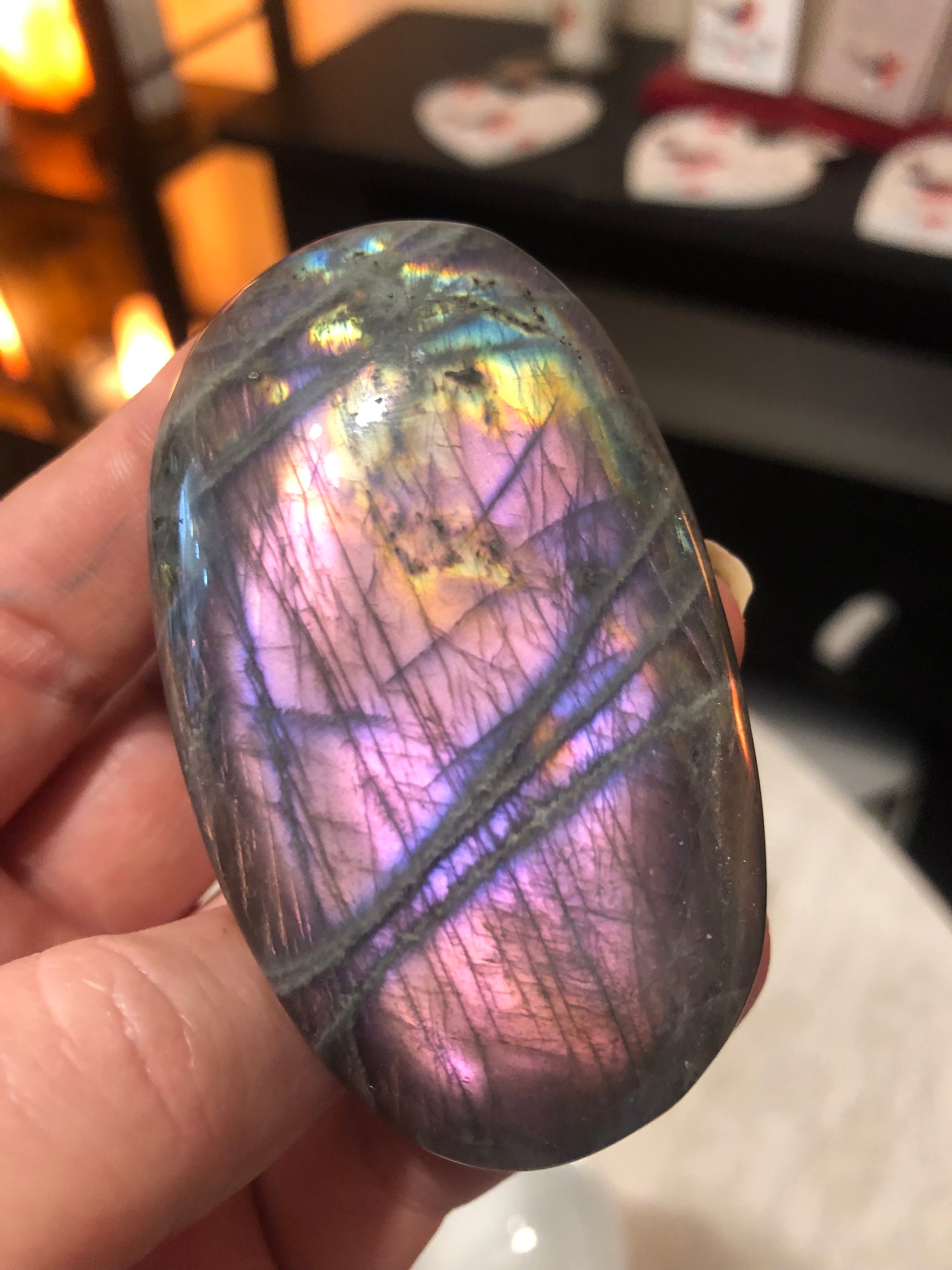 Purple Labradorite Gallets