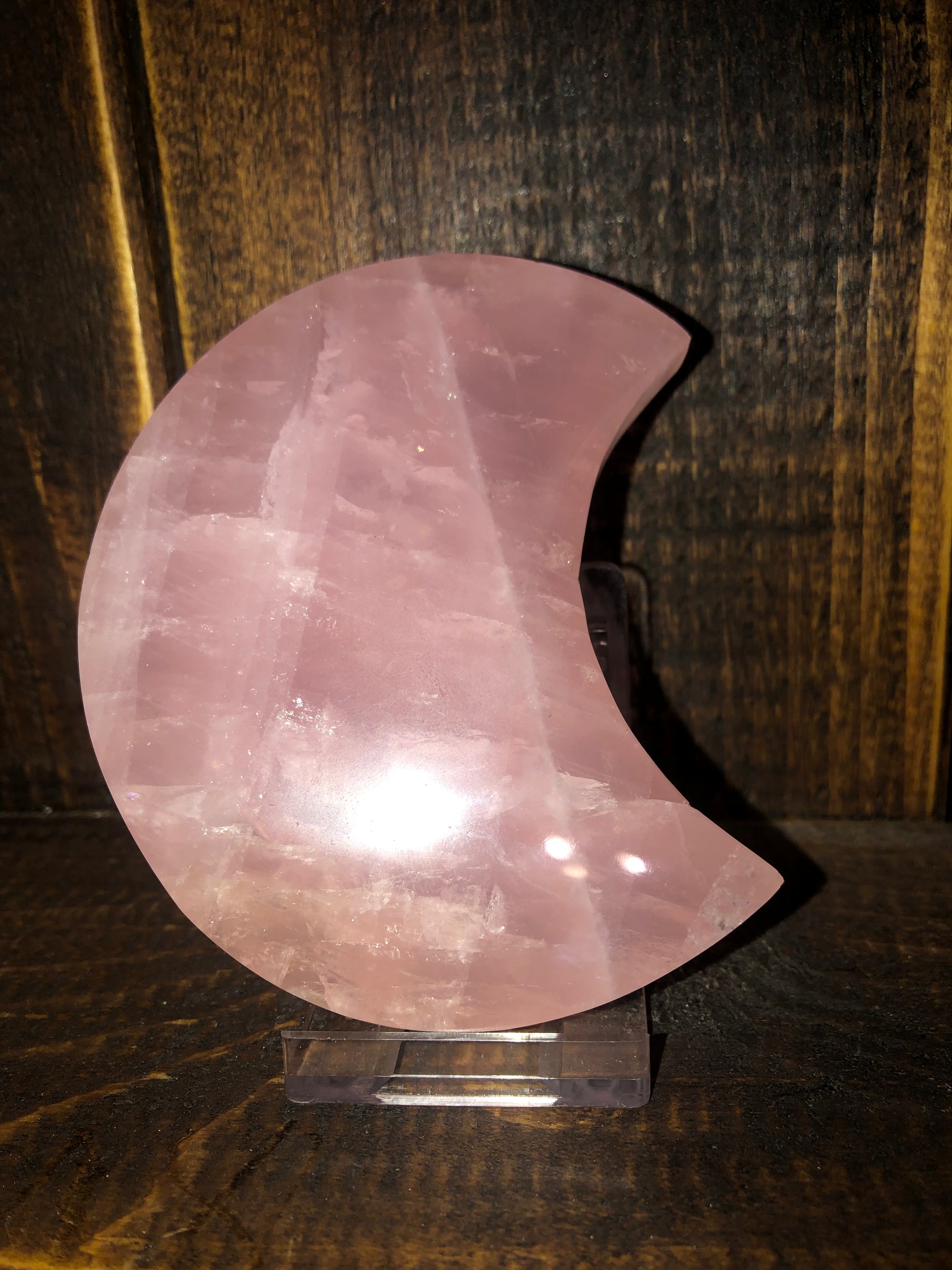 Rose Quartz moon