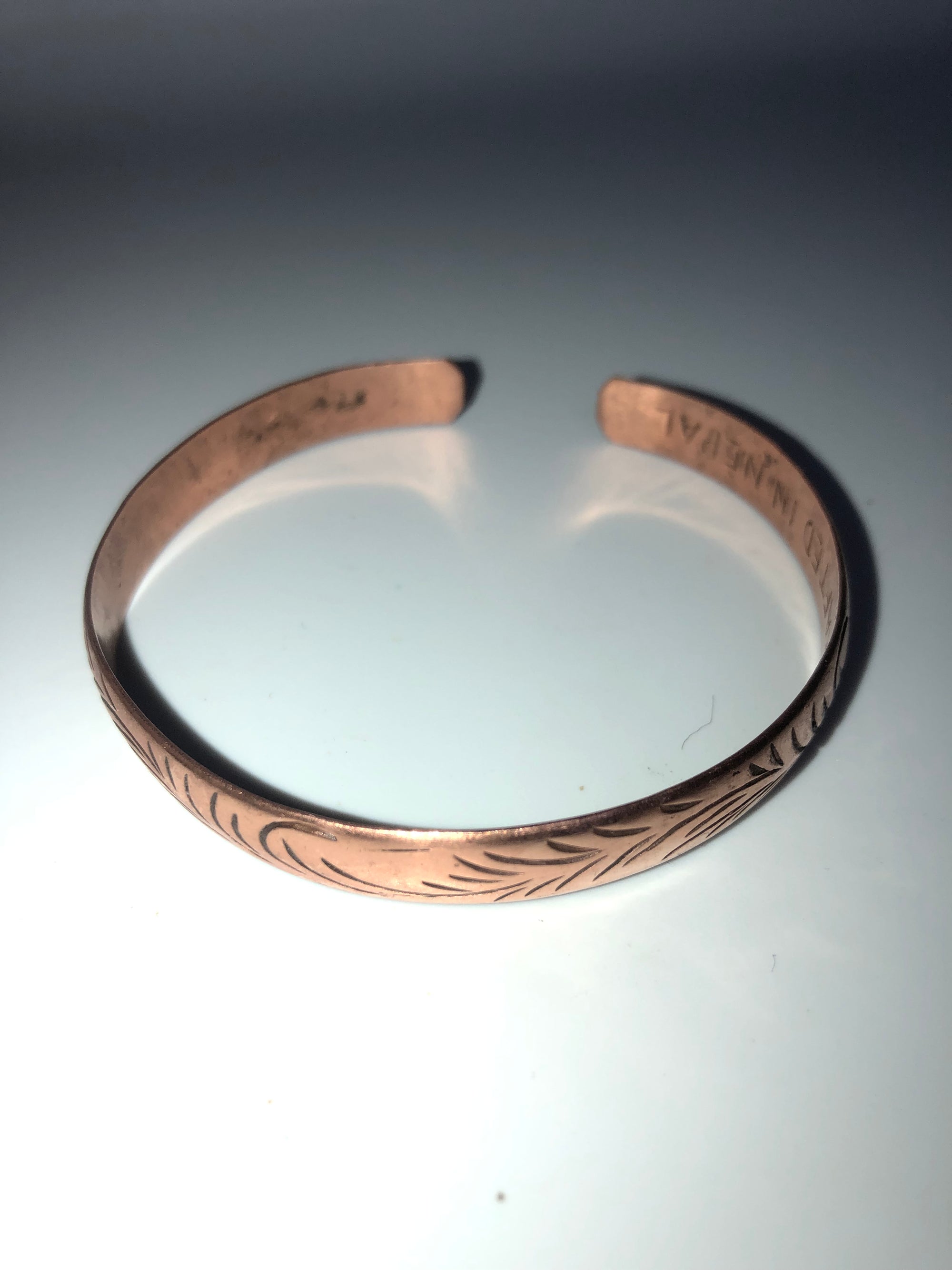 Copper bracelet